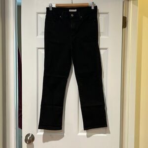 Levi’s black crop jeans